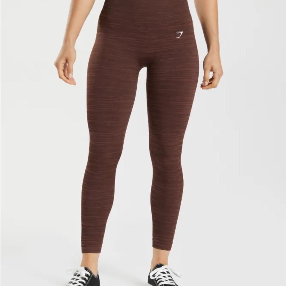 Gymshark Adapt Mark Seamless Brown Leggings